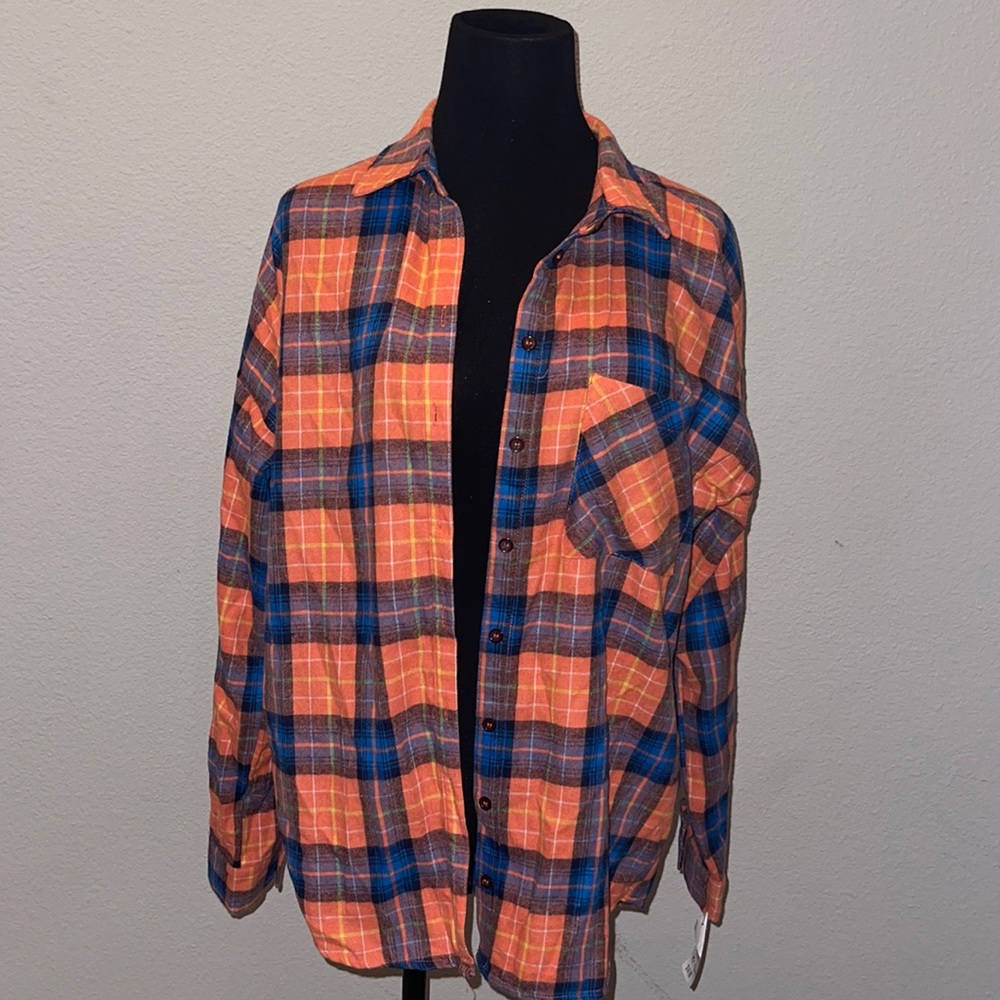 Flannel Oversized Shirt